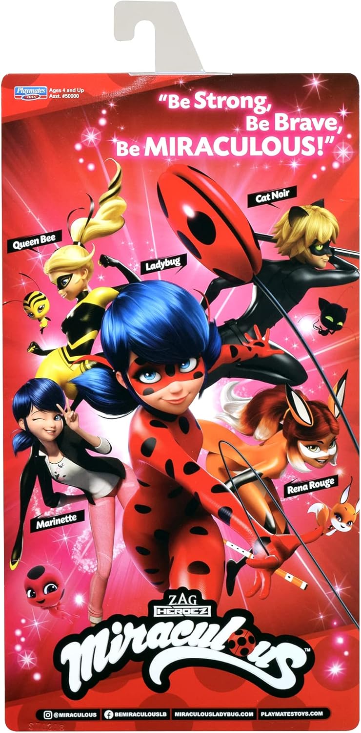 Miraculous Ladybug Queen Bee 10.5" Fashion Doll with Accessories and Pollen Kwami by Playmates Toys