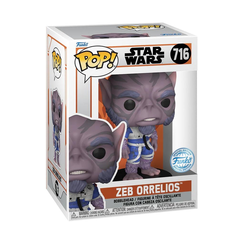 Funko! POP Vinyl Excl MND S10 Zeb Orreliose