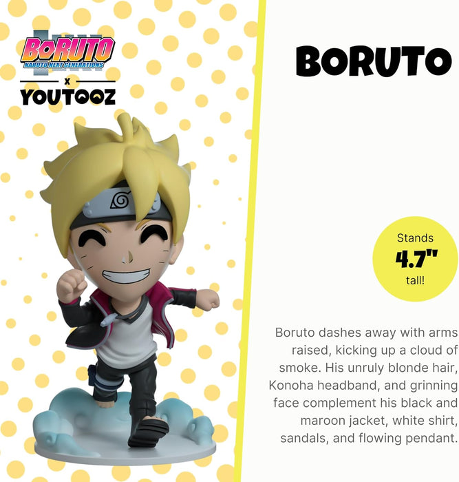 Youtooz Boruto 4.2" Inch Vinyl Figure, Collectible Boruto from Anime Boruto by Youtooz Boruto Collection