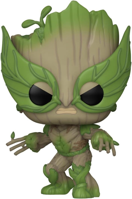 Funko Pop! Marvel: WAG - Wolverine - We Are Groot - Collectable Vinyl Figure - Gift Idea - Official Merchandise - Toys for Kids & Adults - TV Fans - Model Figure for Collectors and Display