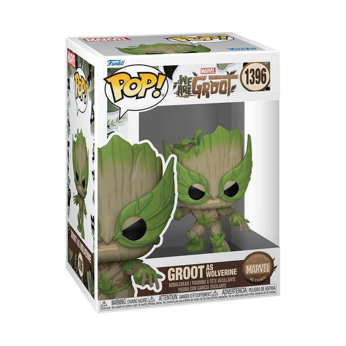 Funko Pop! Marvel: WAG - Wolverine - We Are Groot - Collectable Vinyl Figure - Gift Idea - Official Merchandise - Toys for Kids & Adults - TV Fans - Model Figure for Collectors and Display