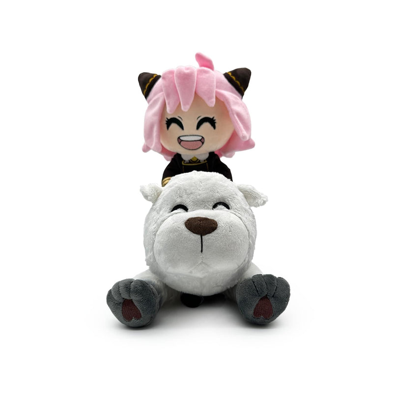 Youtooz Spy x Family Bond Anya and Bond 1FT Plush, Anya Riding Bond Plushie, Collectible Anya Riding Bond from Spy x Family by Youtooz Spy x Family Plush Collection Anya Riding Bond 1FT