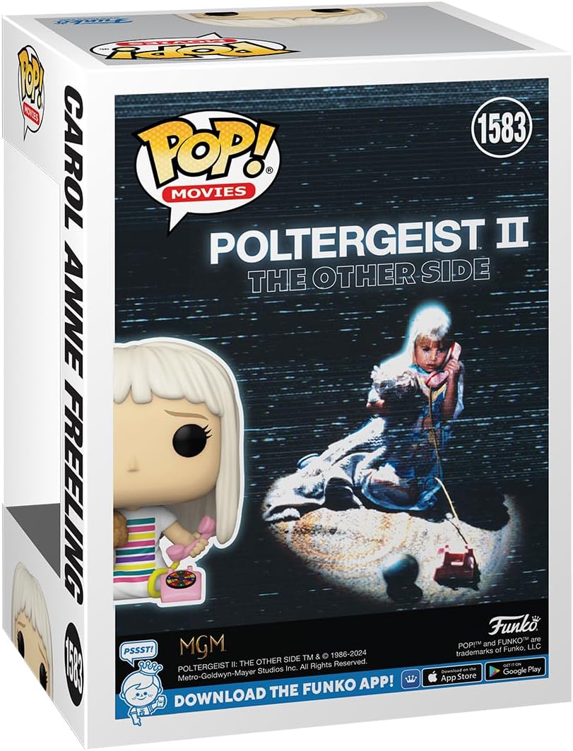 Funko Pop! Movie: Poltergeist – Carol Anne Freeling Anne - Poltergeist 1982 - Collectable Vinyl Figure - Gift Idea - Official Merchandise - Toys for Kids & Adults - Movies Fans