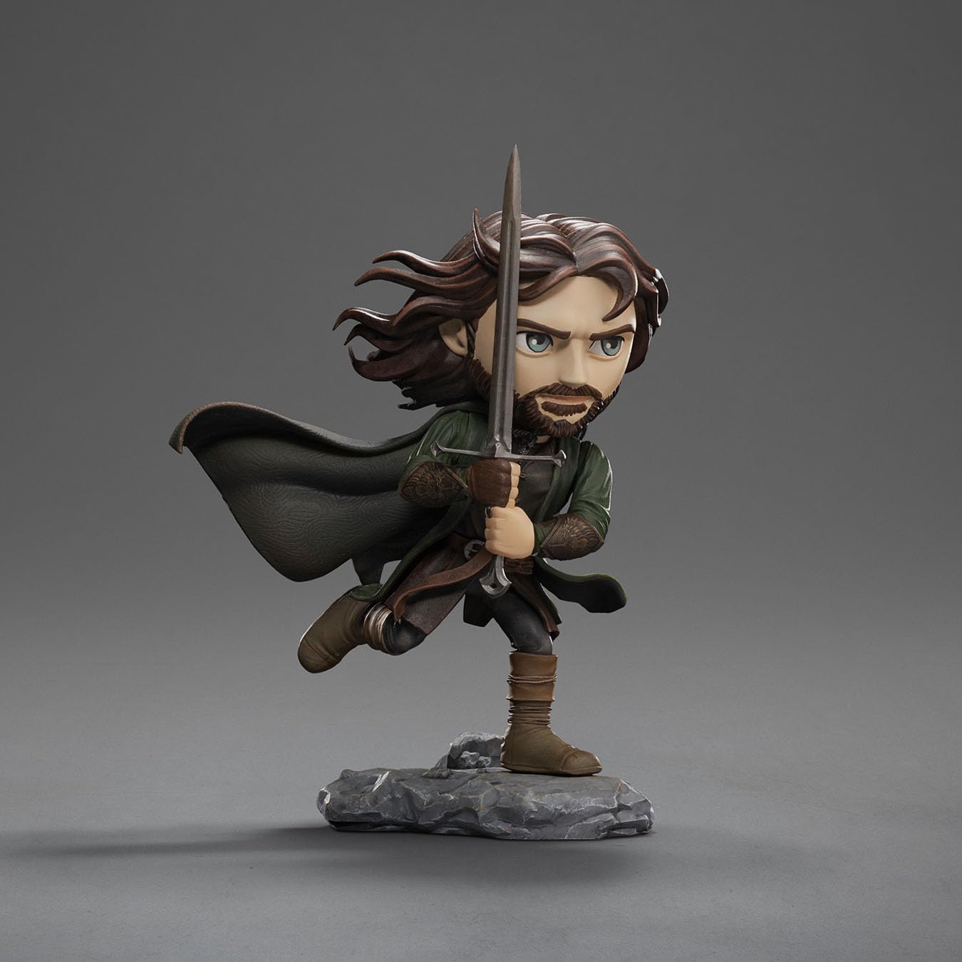 Iron Studios El Señor de los Anillos - Figura Mini Co. Aragorn 17 cm