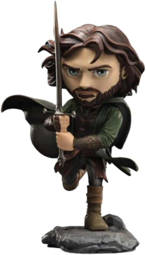 Iron Studios El Señor de los Anillos - Figura Mini Co. Aragorn 17 cm