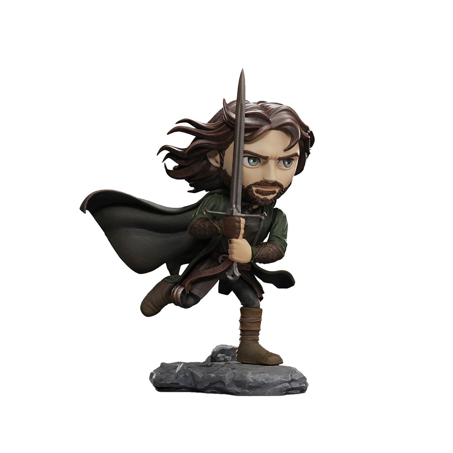 Iron Studios El Señor de los Anillos - Figura Mini Co. Aragorn 17 cm