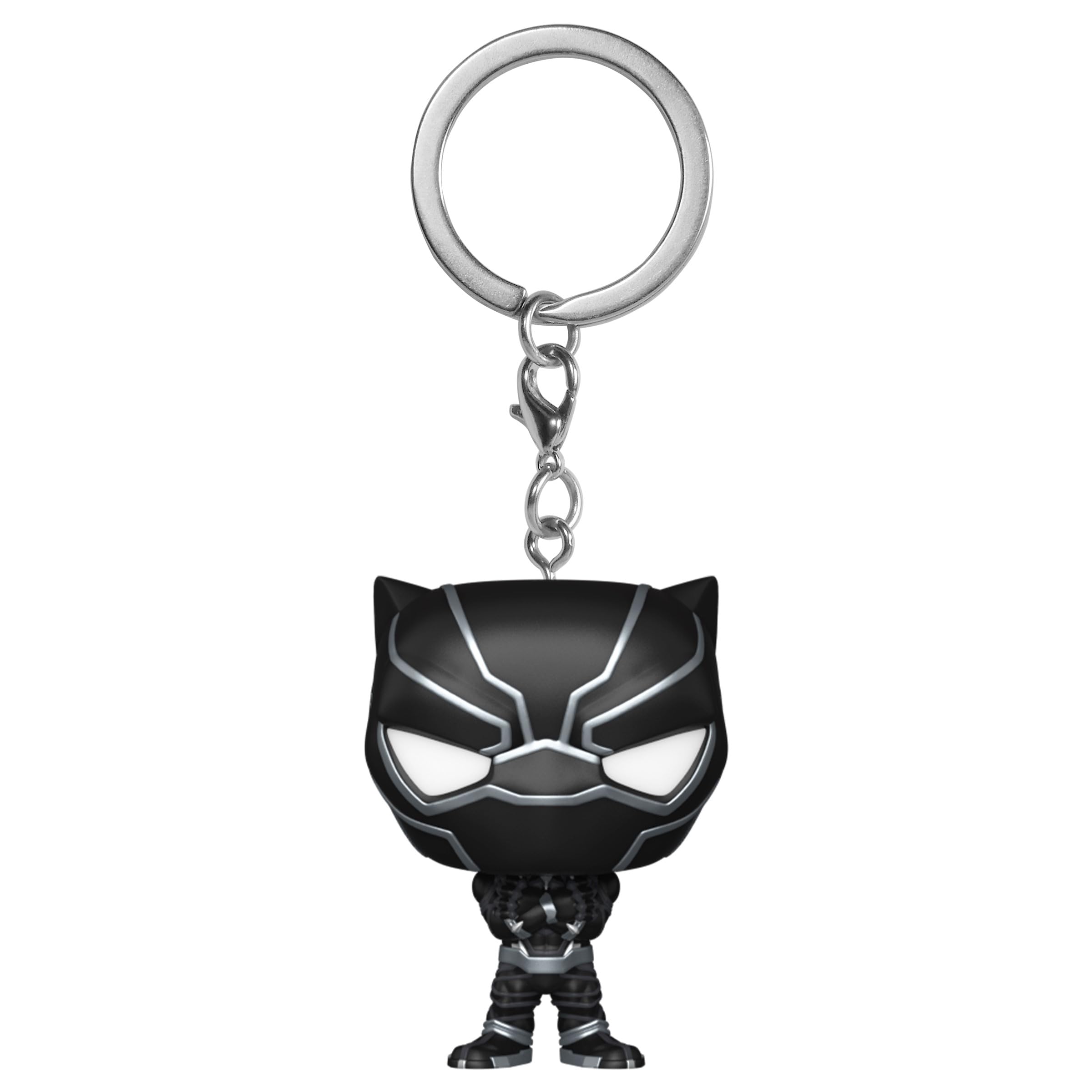 Funko Pop! Keychain: Marvel NC - Black Panther - Marvel Comics - Neuartiger Schlüsselanhänger - Vinyl-Minifigur Zum Sammeln - Strumpffüller - Geschenkidee - Offizielle Handelswaren - Minifigur