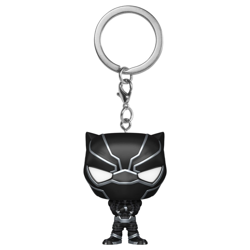 Funko Pop! Keychain: Marvel NC - Black Panther - Marvel Comics - Neuartiger Schlüsselanhänger - Vinyl-Minifigur Zum Sammeln - Strumpffüller - Geschenkidee - Offizielle Handelswaren - Minifigur