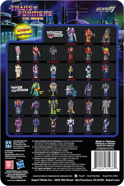 Super7 Transformers Ultra Magnus - 4" Transformers Action Figure with Accessory Classic Cartoon Collectibles and Retro Toys