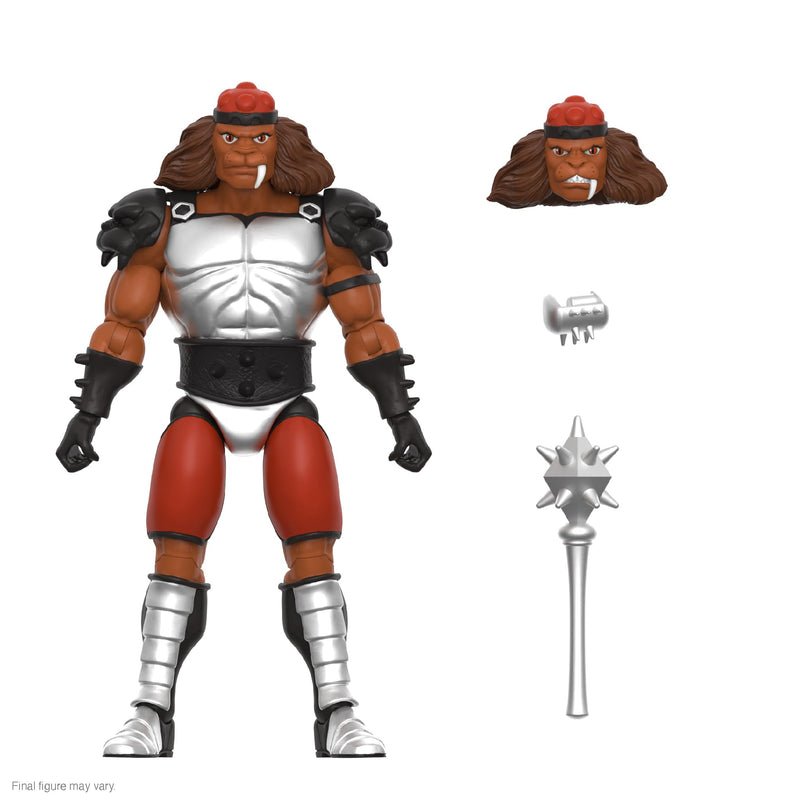 Super7 ULTIMATES! Thundercats Grune The Destroyer (Toy Recolor) - 7" Thundercats Action Figure with Accessories Classic Cartoon Collectibles and Retro Toys