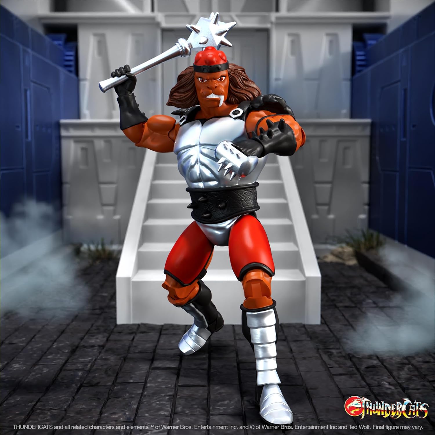 Super7 ULTIMATES! Thundercats Grune The Destroyer (Toy Recolor) - 7" Thundercats Action Figure with Accessories Classic Cartoon Collectibles and Retro Toys