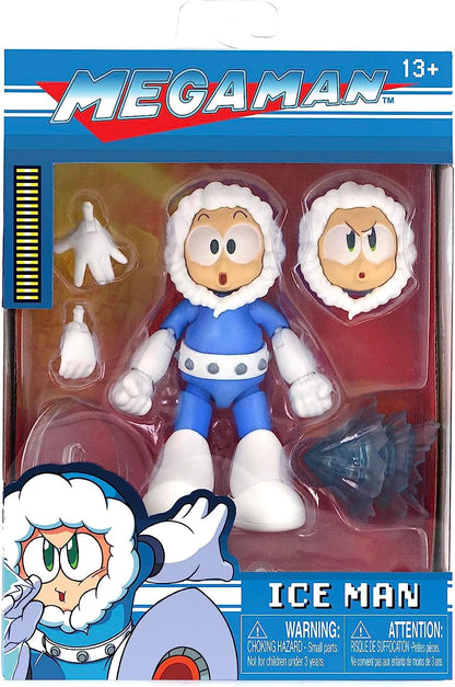 Mega Man 4" Ice Man Action Figure, Toys for Kids and Adults