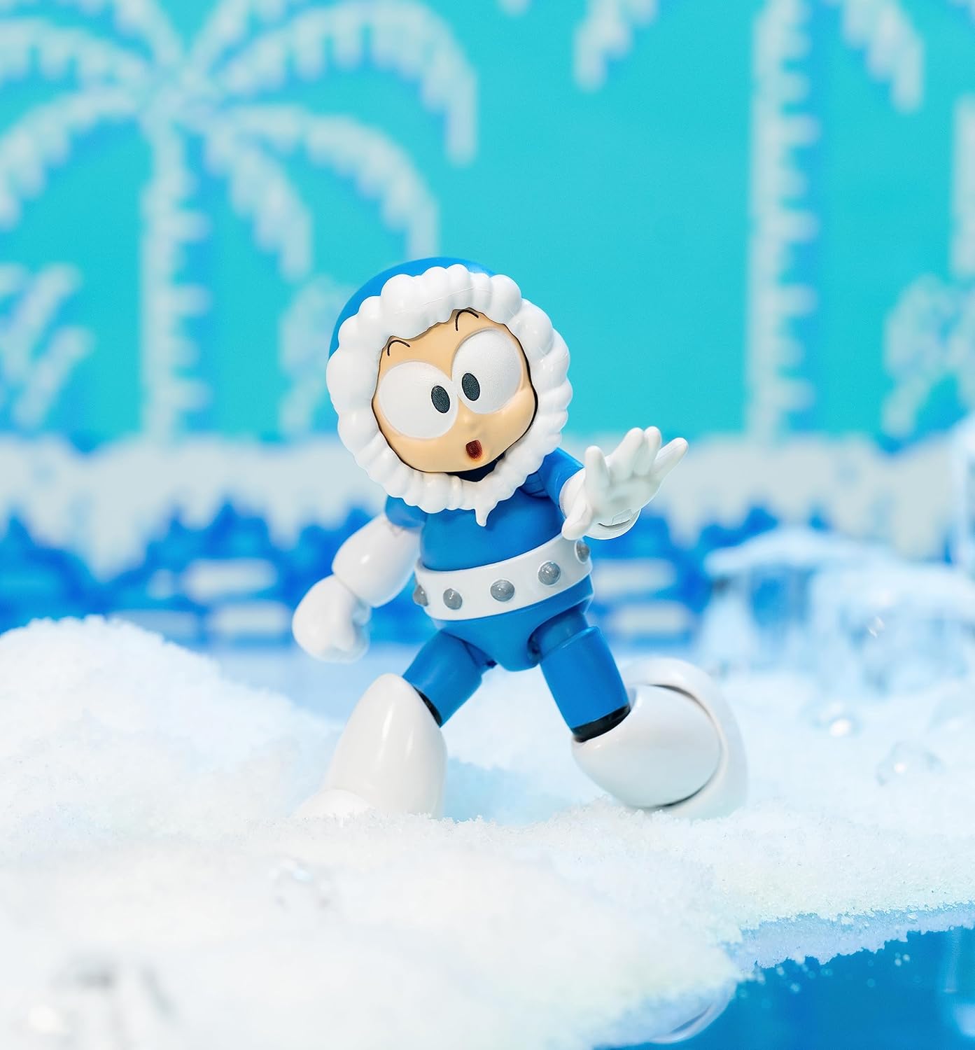 Mega Man 4" Ice Man Action Figure, Toys for Kids and Adults