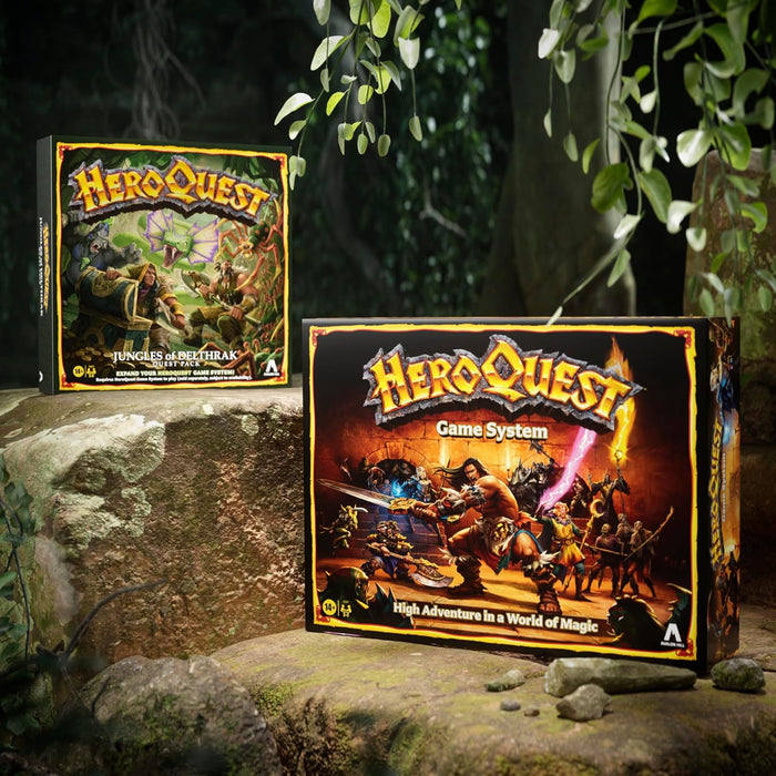 Avalon Hill HeroQuest Jungles of Delthrak Quest Pack, Rollenspiele, ab 14 Jahren, für 2 bis 5 Spieler, benötigt HeroQuest-Spielsystem zum Spielen (Englisch
