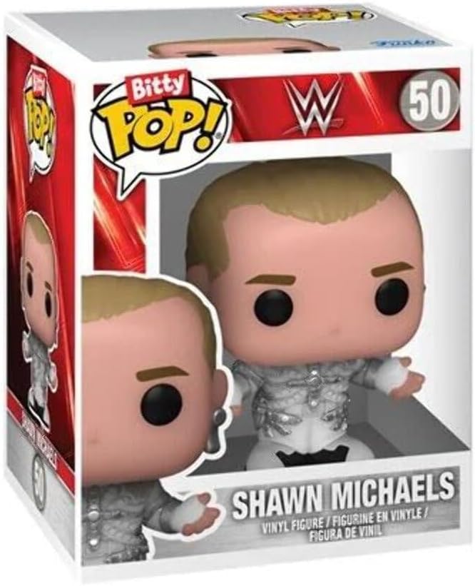 Funko Bitty Pop! : WWE Mini Collectible Toys 4-Pack - Undertaker, British Bulldog, Batista, & Mystery Chase Figure (Styles may vary