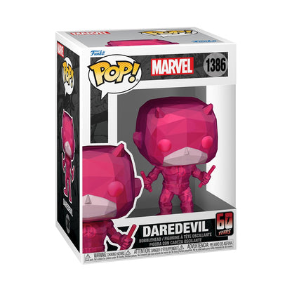 Funko Pop! Marvel: Dd 60th– Daredevil - (Facet)  - Marvel Comics - Collectable Vinyl Figure - Gift Idea - Official Merchandise - Toys for Kids & Adults - Comic Books Fans