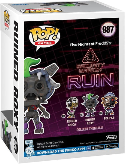 Funko Pop! Games: Five Nights At Freddy's: RUIN - Roxanne Wolf - FNAF - Collectable Vinyl Figure - Gift Idea - Official Merchandise - Toys for Kids & Adults - Video Games Fans