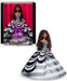 Barbie Signature Doll, 65th Anniversary Collectible with Brown Braided Hair, Black & White Gown, Sapphire Gem Earrings & Sunglasses