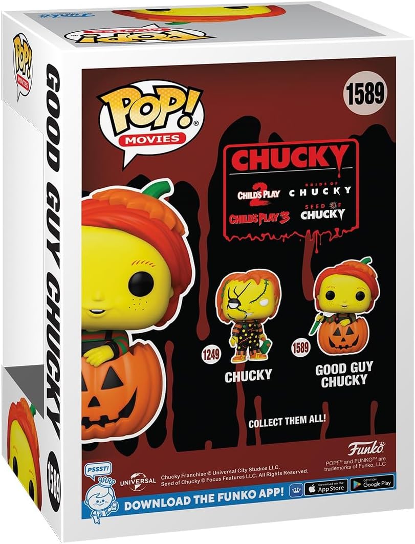 Funko Pop! Vinyl: Chucky VH – Good Guy - Collectable Vinyl Figure - Gift Idea - Official Merchandise - Toys for Kids & Adults - Movies Fans - Model Figure for Collectors and Display