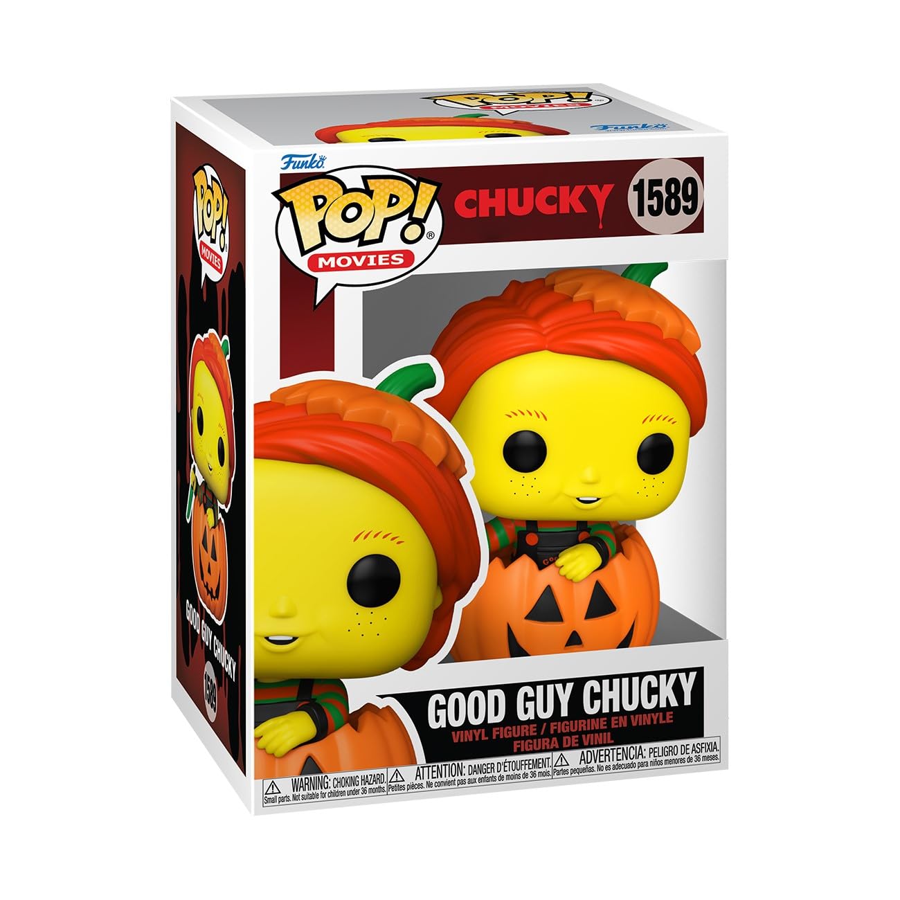 Funko Pop! Vinyl: Chucky VH – Good Guy - Collectable Vinyl Figure - Gift Idea - Official Merchandise - Toys for Kids & Adults - Movies Fans - Model Figure for Collectors and Display