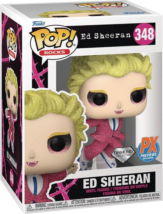 Pop! Rocks: Ed Sheeran – Bad Habits Diamond Glitter PX Figure