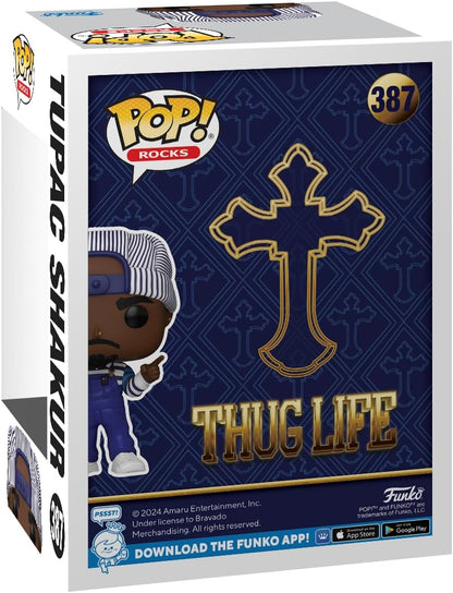Funko POP! Rocks: Tupac 90's - Collectable Vinyl Figure - Gift Idea - Official Merchandise - Toys for Kids & Adults - Music Fans - Model Figure for Collectors and Display