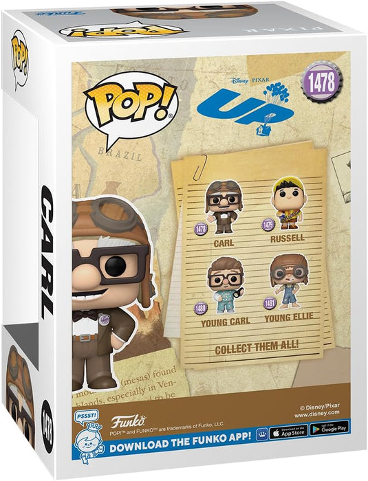 Funko Pop! Disney: UP - Carl Fredricksen - up - Collectable Vinyl Figure - Gift Idea - Official Merchandise - Toys for Kids & Adults - Movies Fans - Model Figure for Collectors and Display