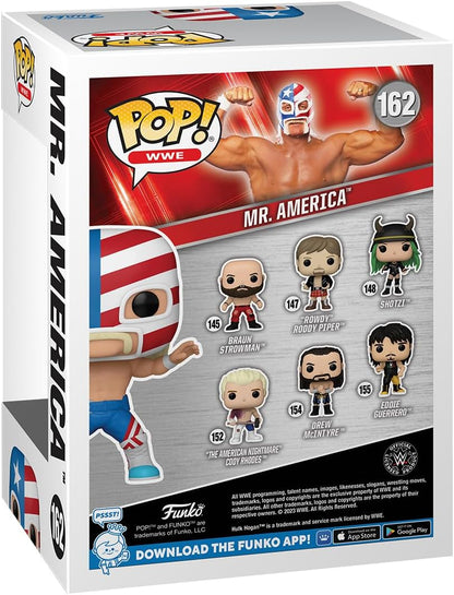 Funko Pop! WWE: Mr. America - Hulk Hogan - Collectable Vinyl Figure - Gift Idea - Official Merchandise - Toys for Kids & Adults - Sports Fans - Model Figure for Collectors and Display