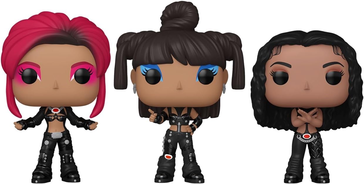 Funko Pop! Rocks: TLC - Lisa Left Eye Lopes - Scrubs 3PK - Collectable Vinyl Figure - Gift Idea - Official Merchandise - Toys for Kids & Adults - Music Fans - Model Figure for Collectors