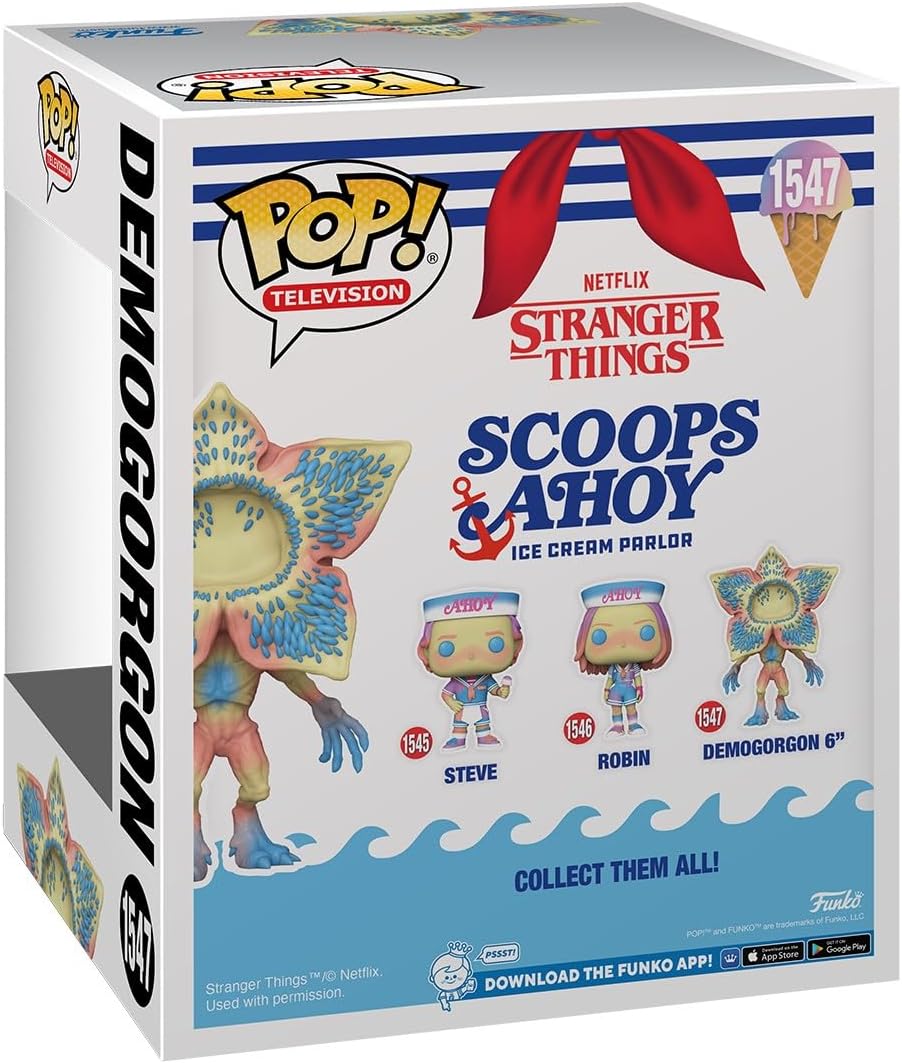 Funko Pop! Super: Stranger Things - Demogorgon (Scoops Ahoy