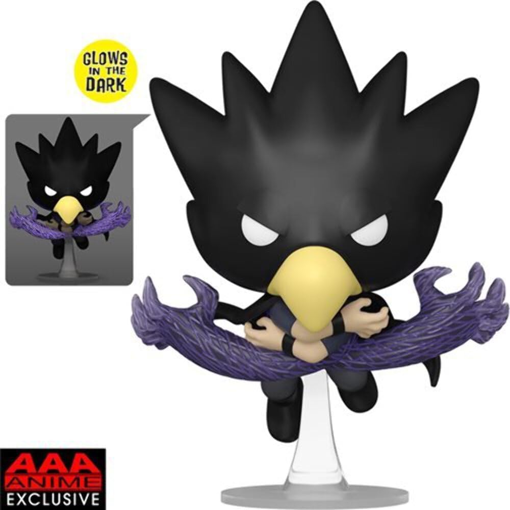 Funko Pop My Hero Academia Fumikage Tokoyami (Black Fallen Angel) GITD Figure (AAA Anime Exclusive)(68622