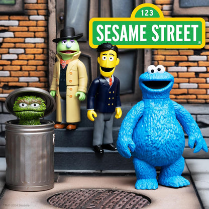 Sesame Street Lefty The Salesman 3 3/4-Inch Reaction Figures