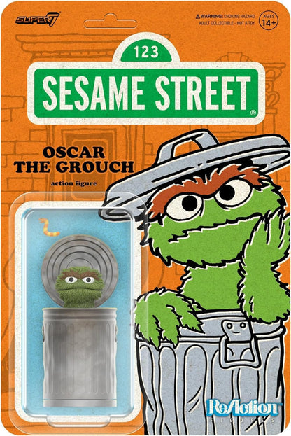 Sesame Street Lefty The Salesman 3 3/4-Inch Reaction Figures