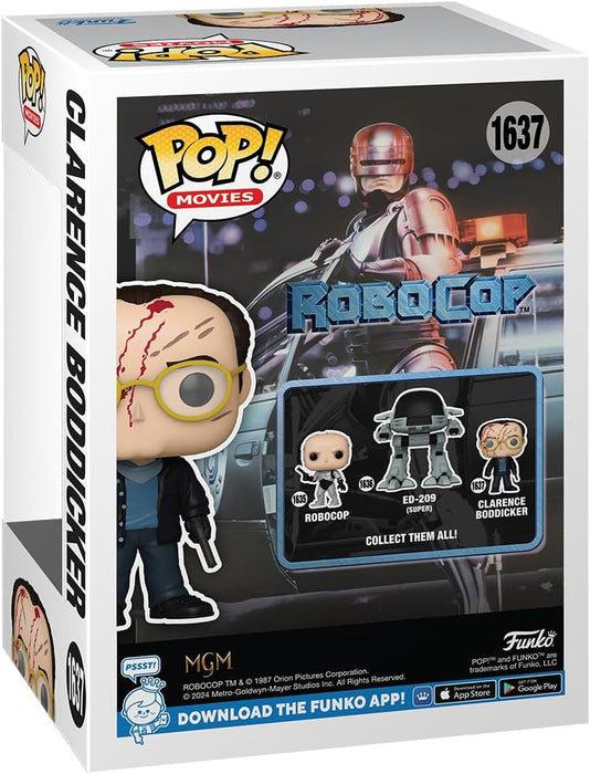Funko Pop! Movies: Robocop - Clarence J. Boddicker Boddicker - Collectable Vinyl Figure - Gift Idea - Official Merchandise - Toys for Kids & Adults - Movies Fans - Model Figure for Collectors