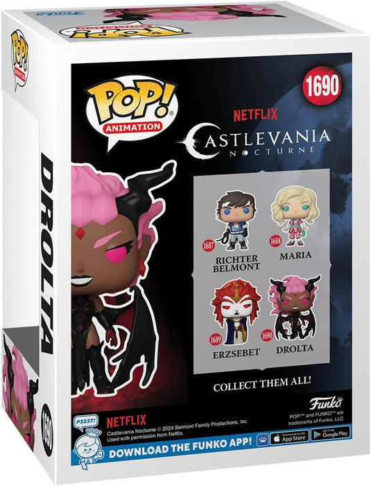 Funko Pop! Animation: Cast Noct - Drolta - Castlevania - Collectable Vinyl Figure - Gift Idea - Official Merchandise - Toys for Kids & Adults - TV Fans - Model Figure for Collectors and Display