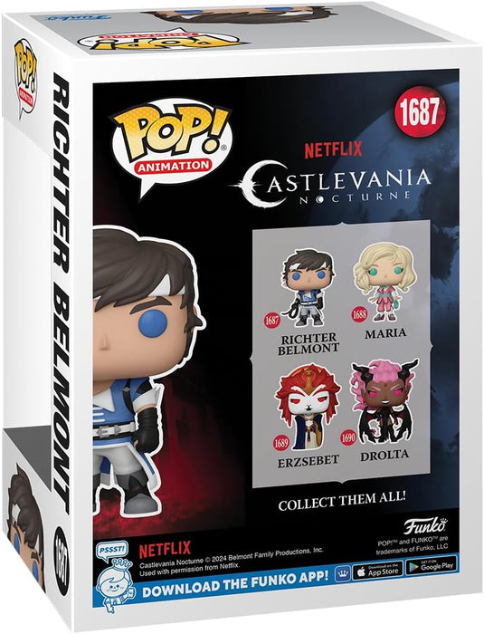 Funko Pop! Animation: Cast Noct - Richter Belmont - Castlevania - Figura in Vinile da Collezione - Idea Regalo - Merchandising Ufficiale - Giocattoli per Bambini e Adulti - TV Fans