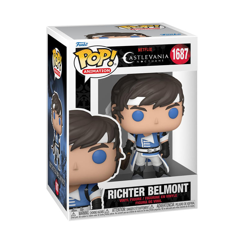 Funko Pop! Animation: Cast Noct - Richter Belmont - Castlevania - Figura in Vinile da Collezione - Idea Regalo - Merchandising Ufficiale - Giocattoli per Bambini e Adulti - TV Fans