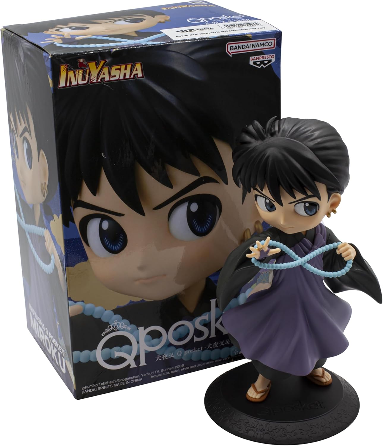Banpresto - Inuyasha - Miroku (ver. B), Bandai Spirits Q Posket Figure