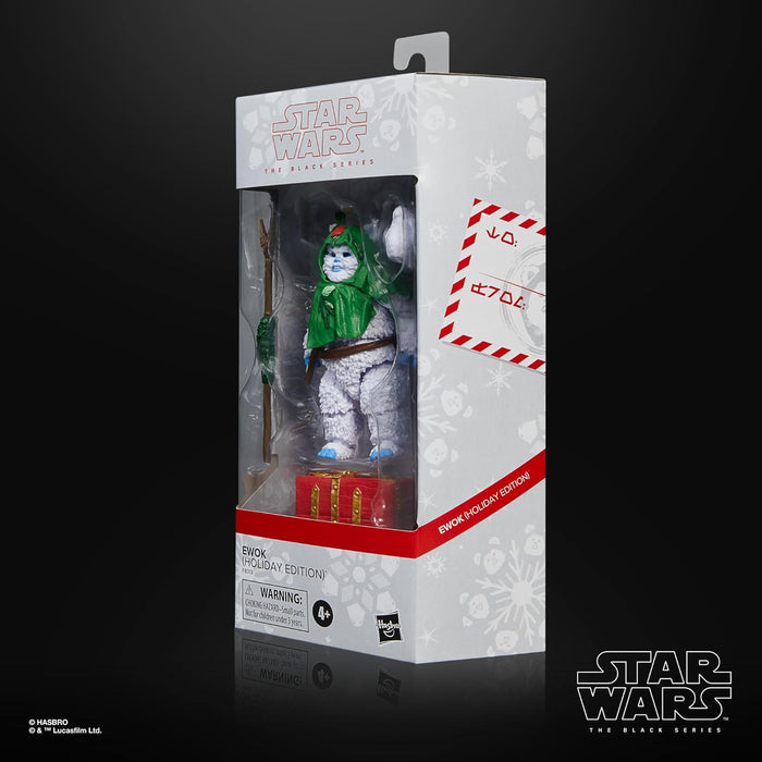Hasbro - Star Wars - The Black Series Ewok (Holiday Edition