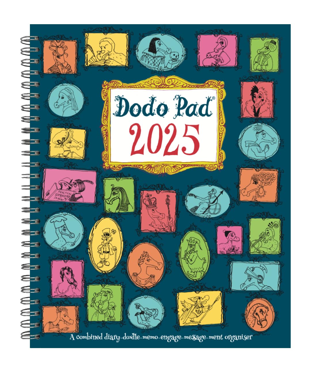 Dodo Pad Original Desk Diary 2025 - Week to View, Calendar Year Diary