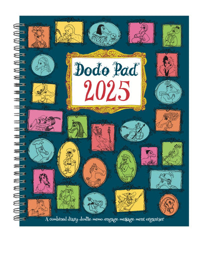 Dodo Pad Original Desk Diary 2025 - Week to View, Calendar Year Diary