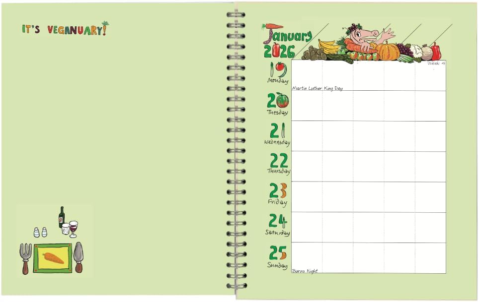 Dodo Pad Original Desk Diary 2025 - Week to View, Calendar Year Diary