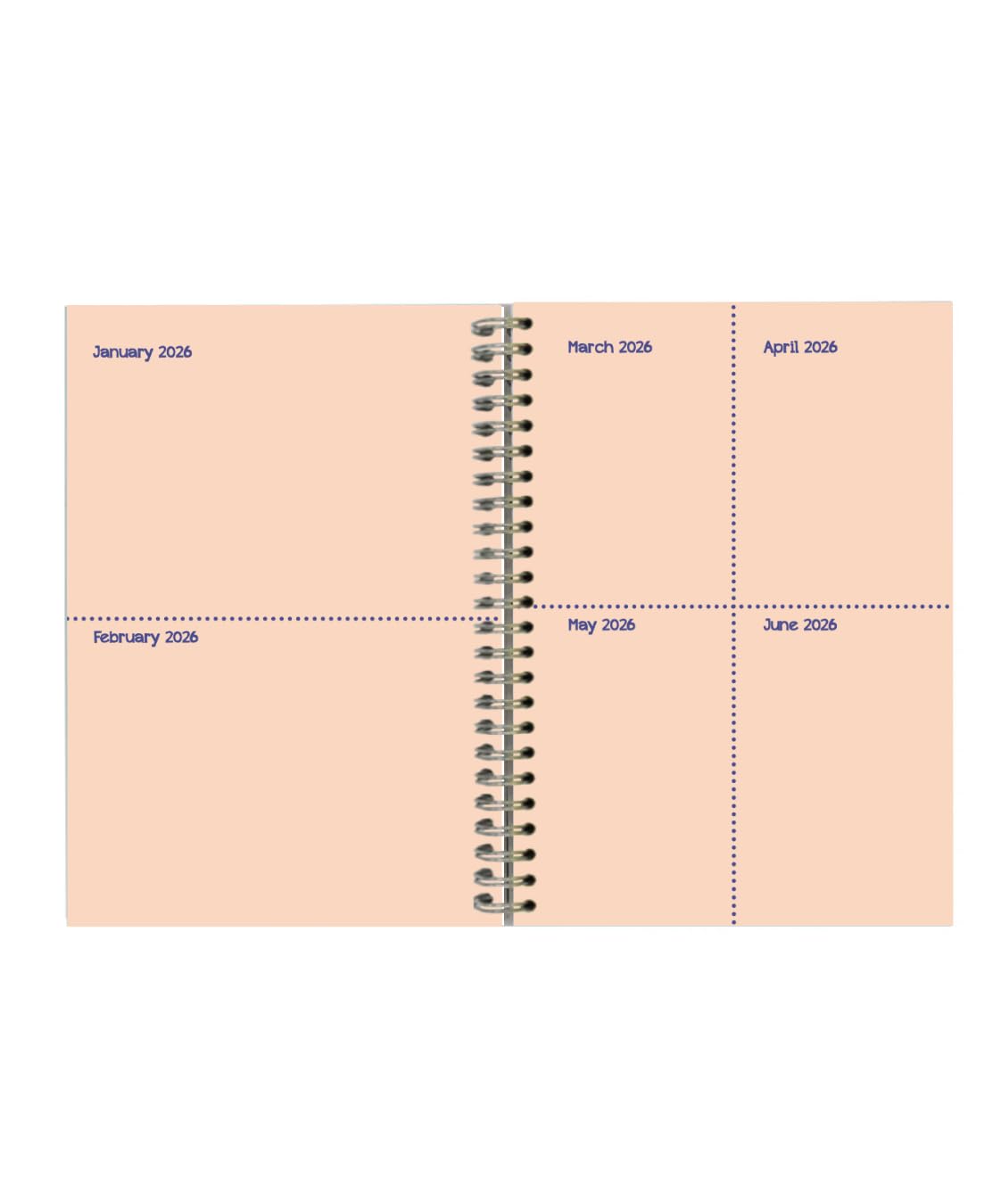The Dodo Pad A5 Diary 2025 - Calendar Year Week to View Diary