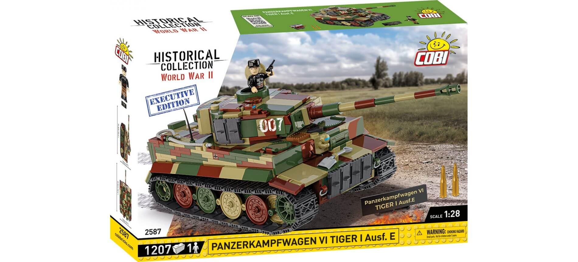 Cobi - World War II - Panzer VI Tiger 1 Ausf.E 1,207 pcs - (Not For Sale In Hungary) /Toys