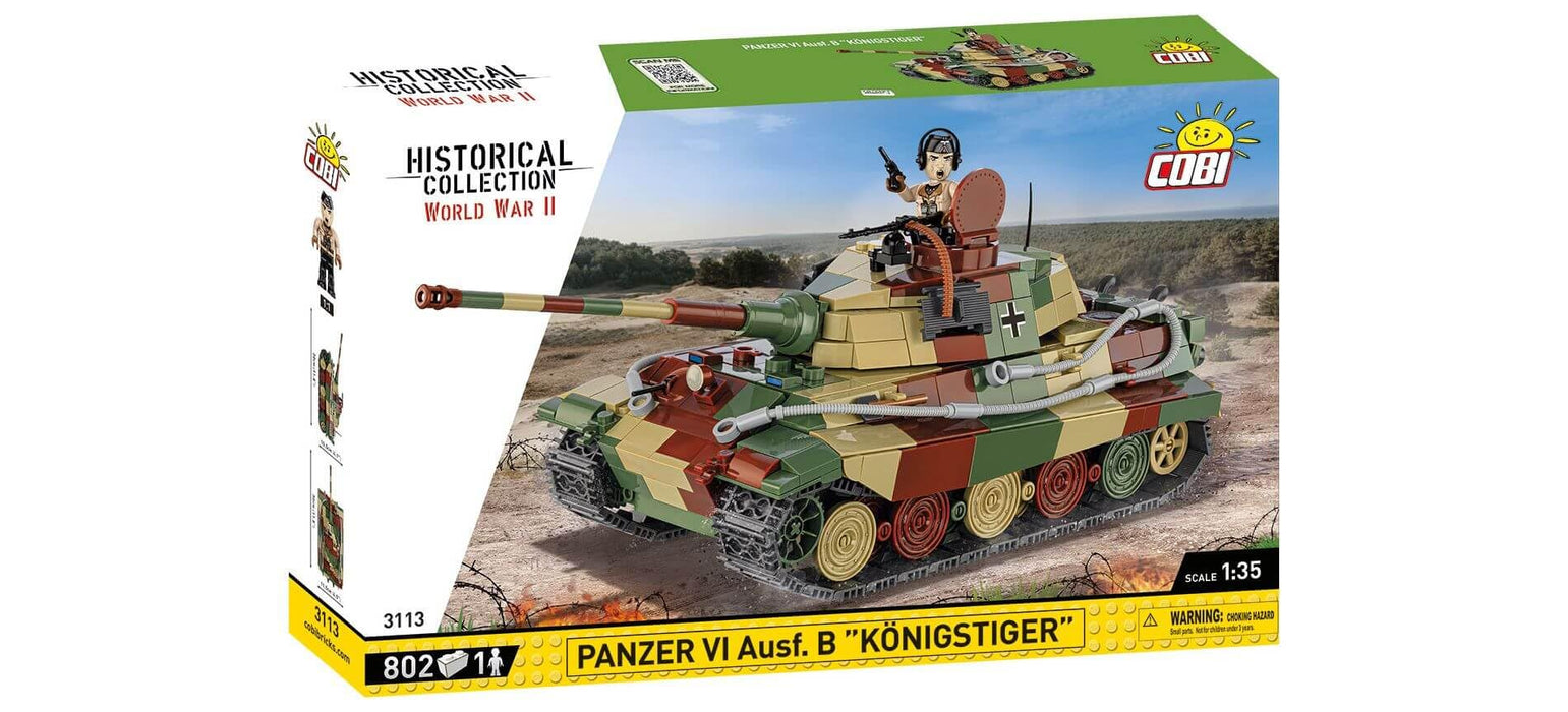 COBI -3113 Panzer Vi Konigstiger (Tiger II
