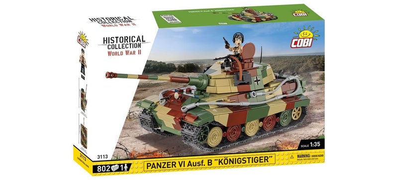 COBI -3113 Panzer Vi Konigstiger (Tiger II)