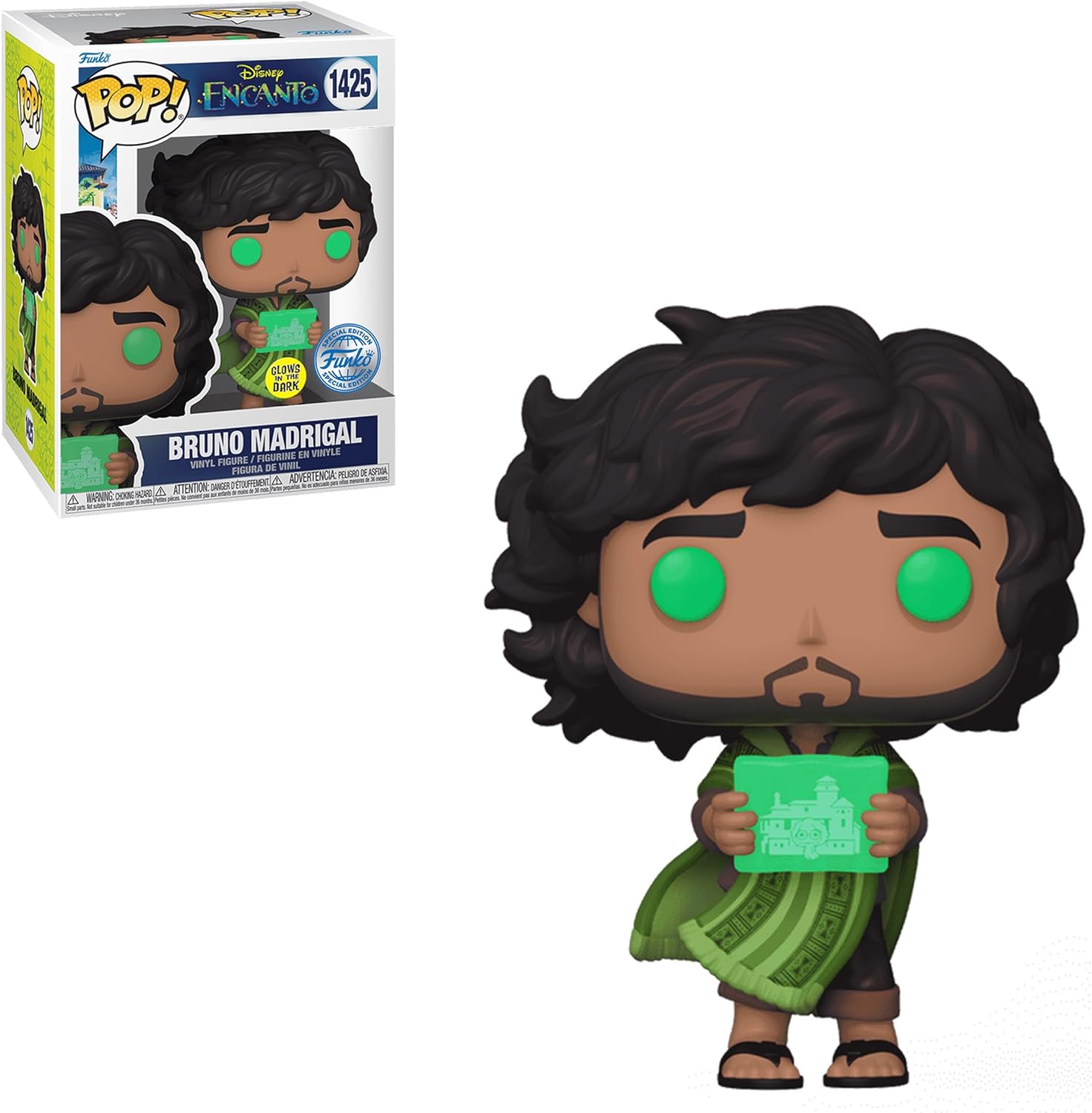Pop! Disney Encanto – Bruno Madrigal met profetie*Glow in The Dark* (exclusief BoxLunch