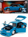 Jada Toys 253203098 Fast & Furious 1989 Ford Mustang GT offizielles Lizenziertes Metall-Fahrzeug aus Film Schnell und wütend, öffnende Elemente, Maßstab 1:24.