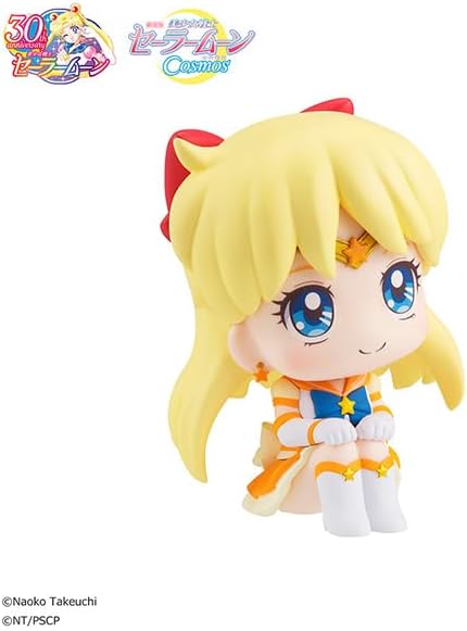 Rukappu Sailor Moon Cosmos Movie Eternal Sailor Venus, Approx. 4.3 inches (110 mm), PVC Pre-painted Action Figure