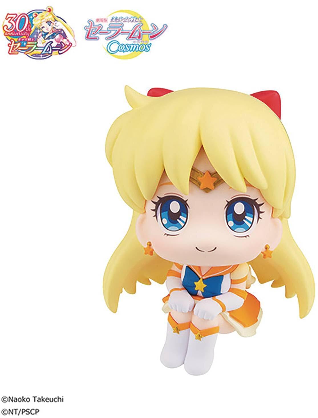 Rukappu Sailor Moon Cosmos Movie Eternal Sailor Venus, Approx. 4.3 inches (110 mm), PVC Pre-painted Action Figure